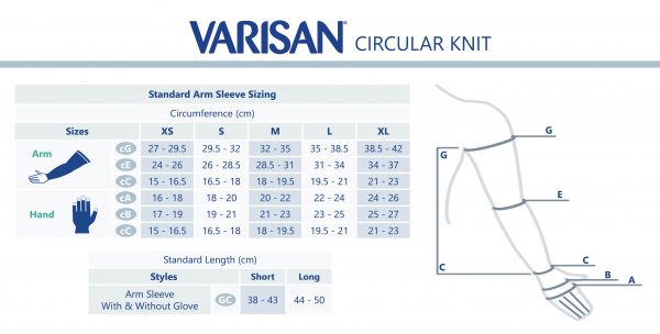 VARISAN TOP Self-Supporting Arm Sleeve To Wrist- CC447 - Image 3